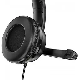 Навушники повнорозмірні Hoco gaming Magic tour gaming headphones W103 чорні 6931474741615 - мініатюра 3