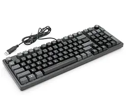Клавіатура механічна ігрова з підсвічуванням Fantech ATOM96 MK-890 red switch Eng Black - мініатюра 2