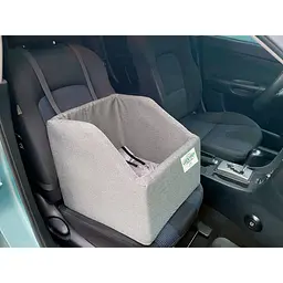 Автокрісло для собак Lucky Pet, 45х45 см, сіре - мініатюра 2