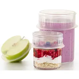 Набір кришок силіконових Lekue Reusable Flexible Lids 11, 15, 20 см (881985) - мініатюра 6