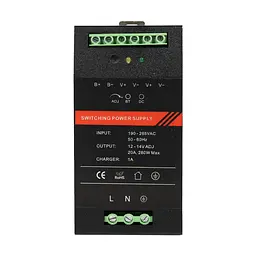 Джерело безперебійного живлення Kraft PSU-1220DIN з кріпленням на DIN-рейку (43-00110) - мініатюра 3