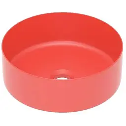 Умивальник накладний Imprese 35,8x35,8x13,7 см matt red i11102MR, Червоний - мініатюра 1