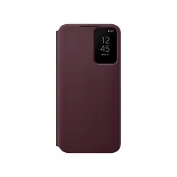 Чохол до мобільного телефона Samsung Smart Clear View Cover Galaxy S22 Plus Burgundy (EF-ZS906CEEGRU) - мініатюра 1