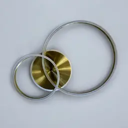 Люстра світлодіодна кільця Linisoln 2002-2A BR