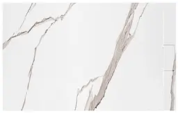 Душовий піддон Rea Bazalt 80x100 carrara white REA-K7000, Мармур - мініатюра 2