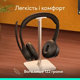Навушники Logitech Zone 305 for Business Bluetooth Black (981-001458) - мініатюра 11