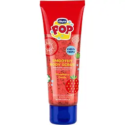 Скраб для тіла Chicco Pop Strawberry Candy з екстрактом полуниці  150 мл (12809.10)
