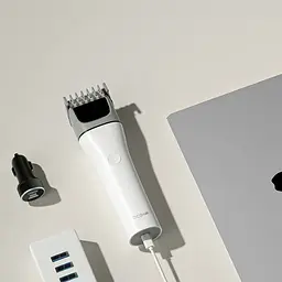 Машинка для стрижки Doco Electric Hair Clipper HC001 White - мініатюра 5
