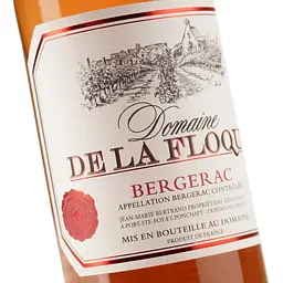 Вино Domaine de la Floque AOP Bergerac рожеве сухе 0.75 л - мініатюра 5