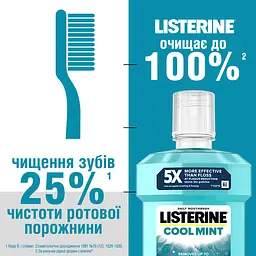 Ополіскувач для ротової порожнини Listerine Свіжа м’ята 1000 мл (103060040) - мініатюра 4