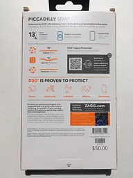 Оригінальний протиударний чохол Gear4 Santa Cruz MagSafe для iPhone 14 Pro Clear Black (702010123) - мініатюра 4