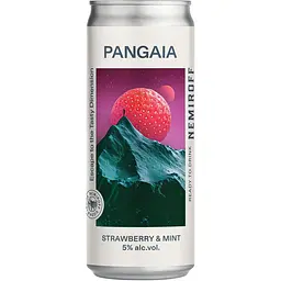 Напій слабоалкогольний Pangaia Strawberry Mint 5% 0.33 л ж/б