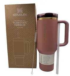 Термокухоль Stanley Quencher ProTour Flip Straw Tumbler з неіржавкої сталі Rosewood 1,18 л KT7001927