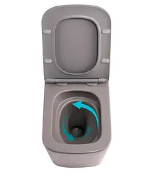 Унітаз підвісний Qtap Tern Ultra Quiet, з сидінням Slim Duroplast/ Soft-close/ Quick relase QT17332303ASSG - мініатюра 5