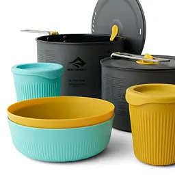 Набір посуду Sea to Summit Frontier UL Two Pot Cook Set, 6 предметів, на 2 особи - мініатюра 3