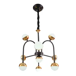 Люстра Brille молекула підвісна LED 120W WW+NW+CW BK+G (BL-747S/10) - мініатюра 6