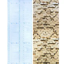 Самоклеюча плівка Sticker Wall SW-00001234 Пісочний камінь 0,45х10м - мініатюра 2