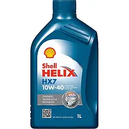 Автомобільна моторна олива Shell Helix HX7 10W-40 1л