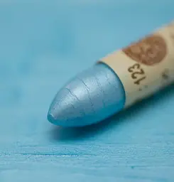 Олійна пастель Sennelier, 5 мл, Переливчастий прозоро-блакитний (Transparent Blue) - мініатюра 2