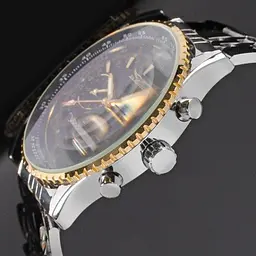 Чоловічий наручний механічний годинник Jaragar Luxury - мініатюра 8