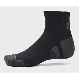Шкарпетки Under Armour 1379510-001 Performance Tech 3 пари Qtr чорний LG (196884000998) - мініатюра 2