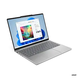 Ноутбук Lenovo IdeaPad Slim 5 13ARP10 83J2001XRM, 13.3 inch 1920 x 1200, AMD Ryzen 5 7535HS 6 C/12 T, 3.3 GHz - 4.55 GHz, 3 MB 16 MB 1 TB SSD, AMD Radeon 660M, Windows 11 Pro, сірий - мініатюра 2