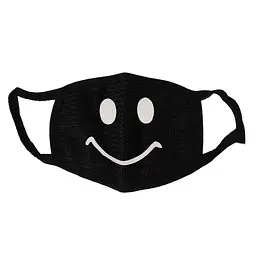 Маска тканинна Geekland Смайл Smile чорна MSK 003
