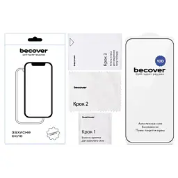Скло захисне BeCover 10D Motorola Moto G77 Black (715714) - мініатюра 2