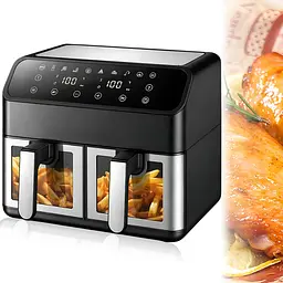 Аерофритюрниця DOMOTEC Air Fryer MS-3226, 4800 Вт 13 л - мініатюра 3