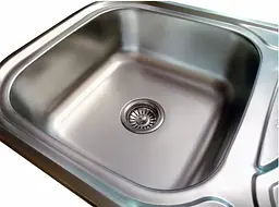 Кухонна мийка Romzha Stela Satin RO48475, Сірий - мініатюра 7