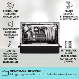 Посудомийна машина Klarstein Amazonia 6 Smart (10041886) - мініатюра 5