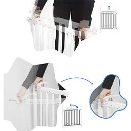 Ґратки дерев'яні Badabulle Deco Pop білі (B025225) - мініатюра 7
