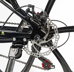 Велосипед Спортивний 24" MN-24637 Corso "MAGNUM", рама магнієва 11'', обладнання Shimano 21 швидкість, зібраний на 75% (6800077246370) - мініатюра 5