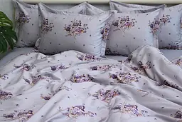 Комплект постільної білизни з компаньйоном 2-спальний TAG tekstil pbe0042393 - мініатюра 3