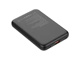 Зовнішній акумулятор (Power Bank) ATRIA WPD-P91 10000mAh Black - мініатюра 2