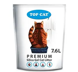 Наповнювач для котячого туалету Top Cat Premium силікагелевий 7.6 л 480118 - мініатюра 2