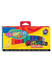 Пластилін 12 кол. 100 г COLORINO (13291PTR/1)