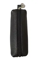 Ключниця тубус шкіряна класика SHVIGEL 11х4,5х4 см acs0032259