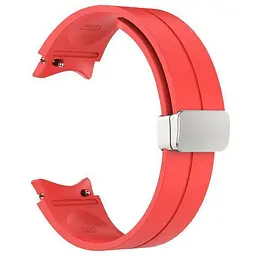 Ремінець для Samsung Galaxy Watch 6 - червоний ширина кріплення 20мм силікон Watchbands Cls (W14-6WB612531186) - мініатюра 2