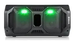 Колонка портативна 2.0 Real-El X-757 Black, 2 x 25 Вт, пластиковий корпус, Bluetooth, MicroSD / USB, FM - приймач, живлення від акумулятора, 8000мА x год, керування збоку - мініатюра 3