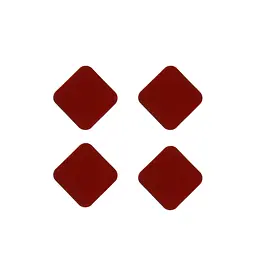 Коліщатка для меблів 4штуки ролики для переміщення меблів меблеві ролики - мініатюра 5