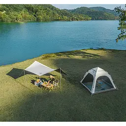 Намет чотиримісний для кемпінгу Naturehike Ango (CNK2550WS010) сірий - мініатюра 6