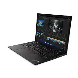 Ноутбук 2 в 1 Lenovo ThinkPad L13 Yoga Gen 3 (Intel), 13, 3 WUXGA 1920x1200 IPS, сенсорний екран 300ніт, Intel Core i5- 1235U 10 ядер, 16 ГБ DDR4, 256 ГБ SSD m2 PCIe, Intel Iris Xe, Windows 11 Pro, алюмінієвий корпус 1. 32 кг Чорний - мініатюра 3