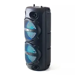 Портативна Bluetooth колонка RIAS RX-6208 6.5" RGB з мікрофоном 1800 mAh 20W Black - мініатюра 3