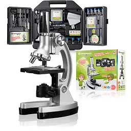 Мікроскоп Bresser Junior 300x-1200x з кейсом (8851000/14459) - мініатюра 1