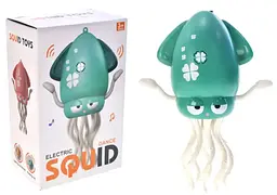 Танцюючий восьминіг Squid Electric Dance музична іграшка для дітей Зелений - мініатюра 10
