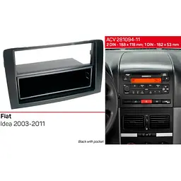 Перехідна рамка Fiat Idea ACV 281094-11 - мініатюра 6