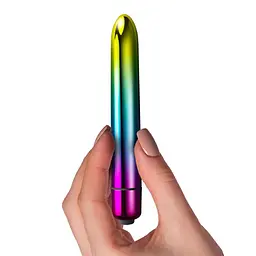 Вібратор Rocks Off RO-140mm Prism Rainbow Rocks Off SO4887 91612 - мініатюра 2