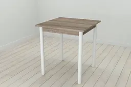Стіл кухонний Ferrum-decor Агата 75x70x70 Білий ДСП Сонома Трюфель 16мм (FRD-106241) - мініатюра 3