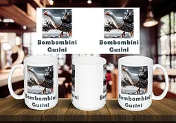 Чашка "Bombombini Gusini" 425 мл Зелена